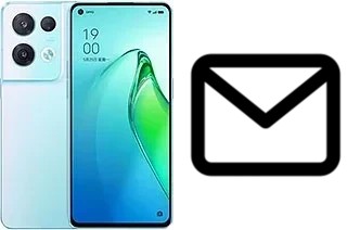 Richten Sie E-Mails auf dem Oppo Reno8 Pro ein