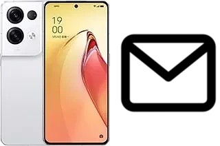 Richten Sie E-Mails auf dem Oppo Reno8 Pro+ ein