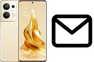 Richten Sie E-Mails auf dem Oppo Reno9 Pro+ ein