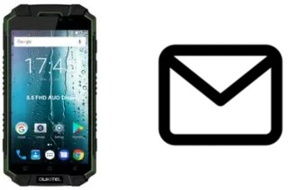 Richten Sie E-Mails auf dem Oukitel K10000 Max ein