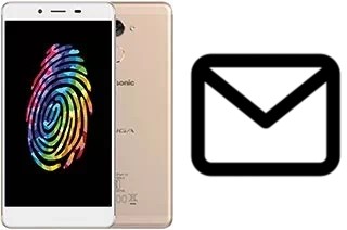 Richten Sie E-Mails auf dem Panasonic Eluga Mark 2 ein