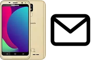 Richten Sie E-Mails auf dem Panasonic P100 ein