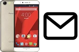 Richten Sie E-Mails auf dem Panasonic P55 Novo ein