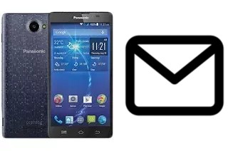 Richten Sie E-Mails auf dem Panasonic P55 ein