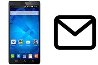 Richten Sie E-Mails auf dem Panasonic P81 ein