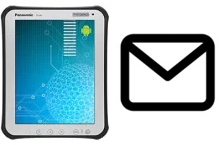 Richten Sie E-Mails auf dem Panasonic Toughpad FZ-A1 ein