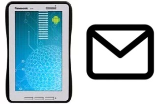 Richten Sie E-Mails auf dem Panasonic Toughpad JT-B1 ein