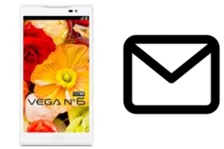 Richten Sie E-Mails auf dem Pantech Vega No 6 ein