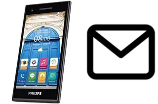 Richten Sie E-Mails auf dem Philips S396 ein