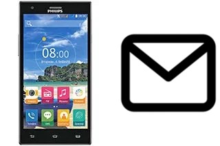 Richten Sie E-Mails auf dem Philips S616 ein