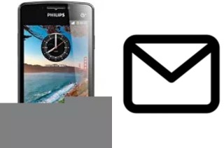 Richten Sie E-Mails auf dem Philips T539 ein