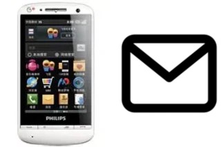 Richten Sie E-Mails auf dem Philips T910 ein