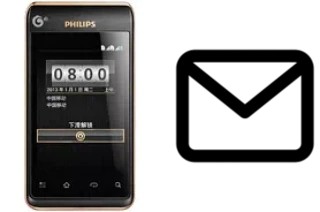 Richten Sie E-Mails auf dem Philips T939 ein