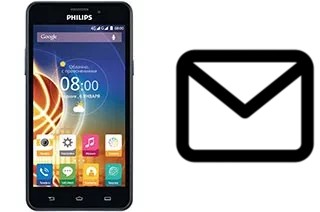 Richten Sie E-Mails auf dem Philips V526 ein