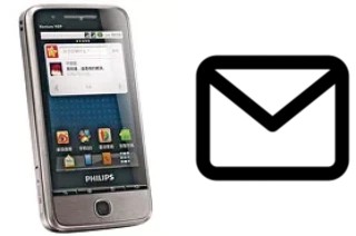 Richten Sie E-Mails auf dem Philips V726 ein