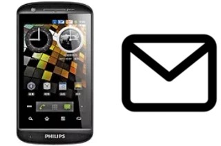 Richten Sie E-Mails auf dem Philips W626 ein