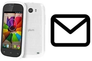 Richten Sie E-Mails auf dem Plum Trigger Plus III ein