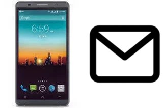 Richten Sie E-Mails auf dem Posh Icon HD X551 ein