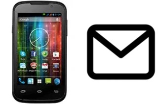 Richten Sie E-Mails auf dem Prestigio MultiPhone 3400 Duo ein