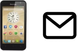 Richten Sie E-Mails auf dem Prestigio MultiPhone 3450 DUO ein