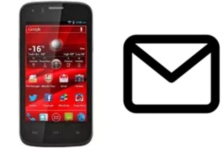 Richten Sie E-Mails auf dem Prestigio MultiPhone 4055 Duo ein