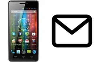 Richten Sie E-Mails auf dem Prestigio MultiPhone 5450 Duo ein