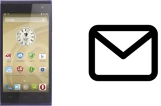 Richten Sie E-Mails auf dem Prestigio MultiPhone 5455 DUO ein