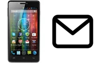 Richten Sie E-Mails auf dem Prestigio MultiPhone 5500 Duo ein