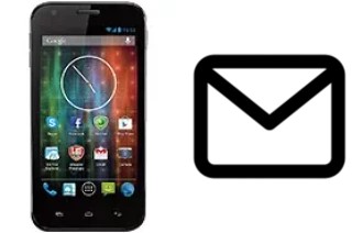 Richten Sie E-Mails auf dem Prestigio MultiPhone 5501 Duo ein