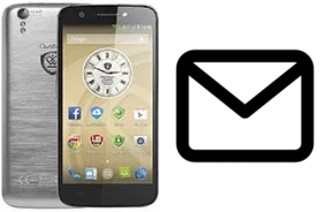 Richten Sie E-Mails auf dem Prestigio MultiPhone 5508 Duo ein