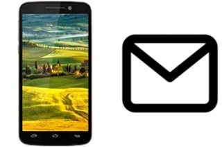 Richten Sie E-Mails auf dem Prestigio MultiPhone 7600 Duo ein