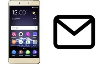 Richten Sie E-Mails auf dem QMobile King Kong Max ein