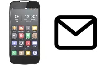 Richten Sie E-Mails auf dem QMobile Linq X70 ein