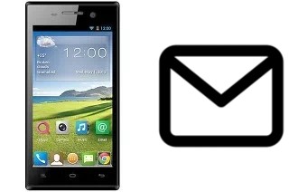 Richten Sie E-Mails auf dem QMobile Noir A500 ein