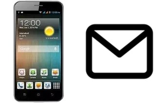 Richten Sie E-Mails auf dem QMobile Noir A75 ein