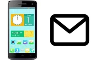 Richten Sie E-Mails auf dem QMobile Noir i9 ein