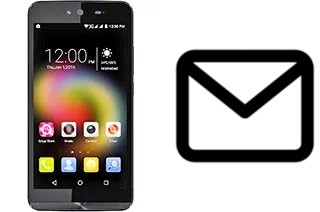 Richten Sie E-Mails auf dem QMobile Noir S2 ein