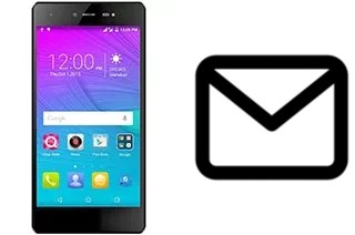 Richten Sie E-Mails auf dem QMobile Noir Z10 ein