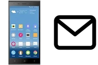 Richten Sie E-Mails auf dem QMobile Noir Z5 ein