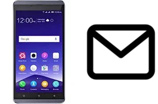 Richten Sie E-Mails auf dem QMobile Noir Z9 Plus ein