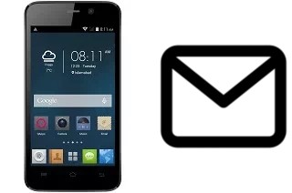 Richten Sie E-Mails auf dem QMobile Noir X35 ein