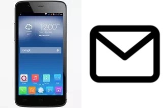 Richten Sie E-Mails auf dem QMobile Noir X500 ein