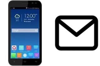 Richten Sie E-Mails auf dem QMobile Noir X600 ein