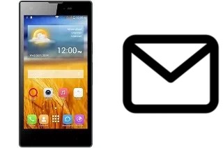 Richten Sie E-Mails auf dem QMobile Noir X700 ein