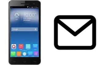 Richten Sie E-Mails auf dem QMobile Noir X900 ein