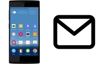 Richten Sie E-Mails auf dem QMobile Noir Z6 ein