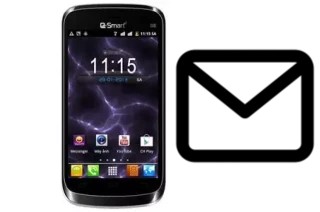 Richten Sie E-Mails auf dem QSmart S6 ein