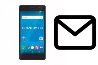 Richten Sie E-Mails auf dem Quantum Go ein