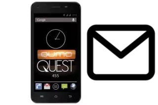 Richten Sie E-Mails auf dem Qumo QUEST 455 ein