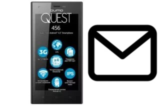 Richten Sie E-Mails auf dem Qumo Quest 456 ein